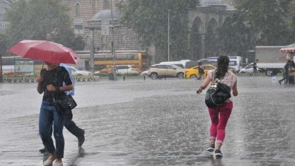 Meteoroloji açıkladı: Gök gürültülü sağanak yağış – HABERETKİN